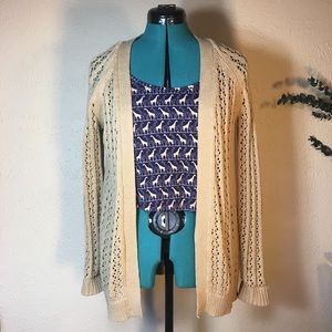 Crocheted cardigan